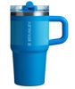 Picture of Stanley Quencher ProTour Flip Straw Tumbler with Leakproof Lid 20 oz | Built-In Straw & Handle | Cupholder Compatible for Travel | Insulated Stainless Steel Cup | BPA-Free | Azure Fade
