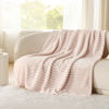 Picture of Bedsure Crystal Pink Fleece Blanket for Couch - Super Soft Cozy Twin Blankets for Women, Cute Small Throws for Girls, 60x80 Inches
