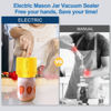 Picture of LOVE MOMENT Electric Mason Jar Vacuum Sealer Kit for Wide Mouth and Regular Mouth Mason Jar - Yellow