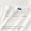 Picture of Bedsure Fleece Bed Blankets Full Size White - Soft Lightweight Plush Fuzzy Cozy Luxury Blanket Microfiber, 84x90 inches
