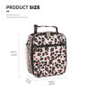 Picture of AYEANY Lunch box Lunch bag for men women Lunchbox Lunch bags Insulated Lunch bag Lunch box cooler (Leopard)
