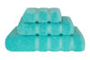 Picture of American Soft Linen Premium 3 Piece Towel Set, 1 Bath Towel 1 Hand Towel 1 Washcloth, 100% Cotton Turkish Towels for Bathroom, Turquoise Towel Set