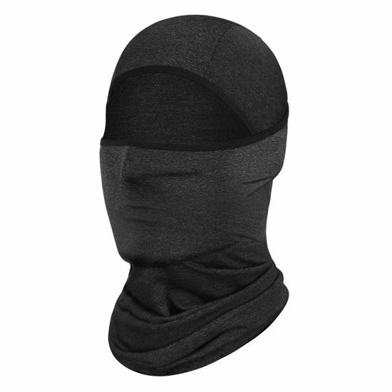Picture of Achiou Balaclava Face Mask, Ski Mask for Men Women Football, Lightweight Sheisty Mask, Ninja Shiesty Sun Hood UV Protection