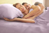 Picture of California King Size Flat Sheet - Comfortable, Breathable & Cooling Sheet - Hotel Luxury, Fade Resistant Flat Sheet - Extra Soft & Comfy - Easy Care, Wrinkle Free - Light Lavender Flat Sheet Only