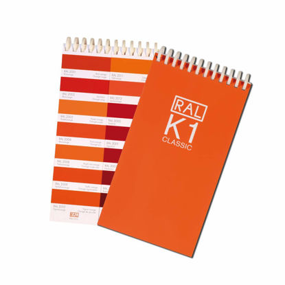 Picture of RAL K1 Color Chart, 213 Colors in Gloss Finish, 1 Booklet, 3 languages
