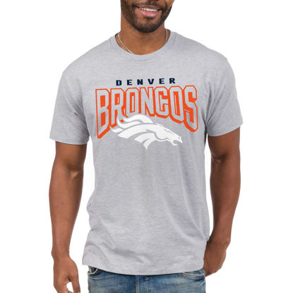 Picture of Junk Food Clothing x NFL - Denver Broncos - Bold Logo - Unisex Adult Short Sleeve Fan T-Shirt for Men and Women - Size Medium