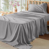 Picture of Bedsure Twin Sheets Set - Soft Twin Bed Sheets, 3 Pieces Hotel Luxury Grey Sheets Twin, Easy Care Polyester Microfiber Cooling Bed Sheet Set