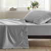Picture of Bedsure Twin Sheets Set - Soft Twin Bed Sheets, 3 Pieces Hotel Luxury Grey Sheets Twin, Easy Care Polyester Microfiber Cooling Bed Sheet Set