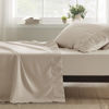 Picture of Bedsure Twin Sheets Set - Soft Twin Bed Sheets, 3 Pieces Hotel Luxury Light Khaki Sheets Twin, Easy Care Polyester Microfiber Cooling Bed Sheet Set
