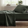 Picture of Bedsure Twin Sheets Set - Soft Twin Bed Sheets, 3 Pieces Hotel Luxury Olive Green Sheets Twin, Easy Care Polyester Microfiber Cooling Bed Sheet Set