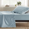 Picture of Bedsure Twin Sheets Set - Soft Twin Bed Sheets, 3 Pieces Hotel Luxury Sky Blue Sheets Twin, Easy Care Polyester Microfiber Cooling Bed Sheet Set