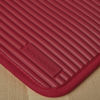 Picture of KitchenAid Ribbed Soft Silicone Water Resistant Pot Holder Set, Passion Red, 2 Piece Set
