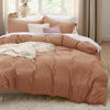 Picture of Bedsure Taupe Duvet Cover King Size - 3 Pieces Prewashed Extra Soft Bedding Set, Includes 1 Duvet Cover 104x90 Inches with Zipper Closure & 2 Pillow Shams, Comforter Not Included