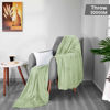 Picture of Utopia Bedding Fleece Blanket Throw Size Sage Green 300GSM Luxury Anti-Static Fuzzy Soft Microfiber Blanket for Couch, Sofa and Bed (60x50 Inch)