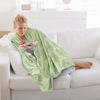 Picture of Utopia Bedding Fleece Blanket Throw Size Sage Green 300GSM Luxury Anti-Static Fuzzy Soft Microfiber Blanket for Couch, Sofa and Bed (60x50 Inch)