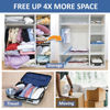 Picture of 8 Jumbo Vacuum Storage Bags, Space Saver Bags Compression Storage Bags for Comforters and Blankets, Vacuum Sealer Bags for Clothes Storage, Hand Pump Included