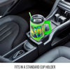Picture of Silver Buffalo Teenage Mutant Ninja Turtles TMNT Turtle Power Featuring Stainless Steel Tumbler with Handle and Straw, Fits in Standard Cup Holder, 40 Ounces