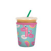 Picture of Sok It Java Sok Iced Coffee & Cold Soda Insulated Neoprene Cup Sleeve (Poolside Perfection, Small: 16-20oz)