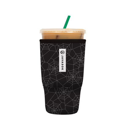 Picture of Sok It Java Sok Iced Coffee & Cold Soda Insulated Neoprene Cup Sleeve (Spidey Sense, Large: 30-32oz)