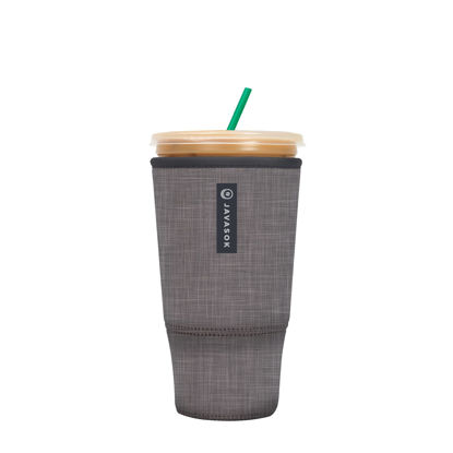 Picture of Sok It Java Sok Iced Coffee & Cold Soda Insulated Neoprene Cup Sleeve (Anthracite, XXLarge: 44-48oz)