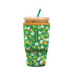 Picture of Sok It Java Sok Iced Coffee & Cold Soda Insulated Neoprene Cup Sleeve (Luck of the Shamrock, Large: 30-32oz)
