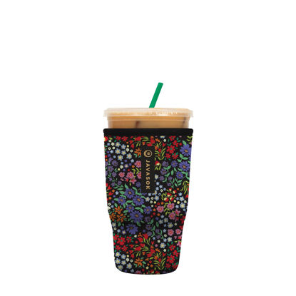 Picture of Sok It Java Sok Iced Coffee & Cold Soda Insulated Neoprene Cup Sleeve (Picnic Basket, Large: 30-32oz)