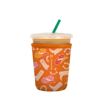 Picture of Sok It Java Sok Iced Coffee & Cold Soda Insulated Neoprene Cup Sleeve (Cowgirl Couture, Small: 16-20oz)