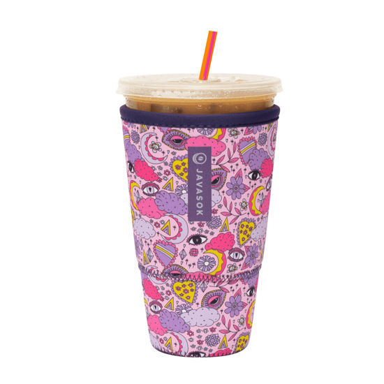 Picture of Sok It Java Sok Iced Coffee & Cold Soda Insulated Neoprene Cup Sleeve (Space Mystic, XLarge: 38-42oz)