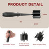 Picture of 2 Pcs Meat Chopper, Upgrade Hamburger Chopper, Premium Heat Resistant Meat Masher for Hamburger Meat, Ground Beef Smasher, Nylon Meat Smasher Tool, Non Stick Mix Chopper, Hamburger Smasher Safe