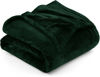 Picture of Utopia Bedding Fleece Blanket King Size Forest Green 300GSM Luxury Bed Blanket Anti-Static Fuzzy Soft Blanket Microfiber (90x102 Inches)