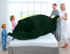 Picture of Utopia Bedding Fleece Blanket King Size Forest Green 300GSM Luxury Bed Blanket Anti-Static Fuzzy Soft Blanket Microfiber (90x102 Inches)