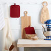 Picture of KitchenAid Ribbed Soft Silicone Pot Holder Set, Smoked Paprika 7"x9"