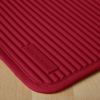 Picture of KitchenAid Ribbed Soft Silicone Pot Holder Set, Smoked Paprika 7"x9"