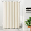Picture of Barossa Design Extra Long Beige Shower Curtain Liner with 3 Magnets - 72" x 84" XL, Waterproof PEVA Lightweight Shower Liner for Bathroom, PVC Free, Metal Grommets - Beige, 72x84