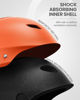 Picture of OutdoorMaster Kelvin Ski Helmet - Snowboard Helmet for Men, Women & Youth (Matte Orange,M)