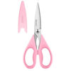 Picture of Valentines Day Gifts for Women Mom Wife Her, iBayam All Purpose Kitchen Shears 8.5" Cooking Scissors with Sheath, Pink Kitchen Accessories Household Appliances Home Essentials Kitchen Gadgets Utensils
