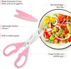 Picture of Valentines Day Gifts for Women Mom Wife Her, iBayam All Purpose Kitchen Shears 8.5" Cooking Scissors with Sheath, Pink Kitchen Accessories Household Appliances Home Essentials Kitchen Gadgets Utensils