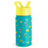 Picture of Simple Modern Curious George Kids Water Bottle with Straw Lid | Reusable Insulated Stainless Steel Cup for Toddlers, School | Summit Collection | 14oz, Monkeying Around