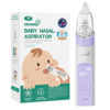 Picture of GROWNSY Nasal Aspirator for Baby, Electric Baby Nose Sucker, Automatic Nose Cleaner with 3 Silicone Tips, Adjustable Suction Level, Music and Light Soothing Function, Purple