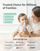 Picture of GROWNSY Nasal Aspirator for Baby, Electric Baby Nose Sucker, Automatic Nose Cleaner with 3 Silicone Tips, Adjustable Suction Level, Music and Light Soothing Function, Purple