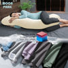 Picture of MOON PARK Pregnancy Pillows for Sleeping - U Shaped Full Body Maternity Pillow with Removable Cover - Support for Back, Legs, Belly, HIPS - 57 Inch - Ivory - Cooling Cover