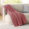 Picture of Bedsure Brick Dust Fleece Twin Blanket for Couch - Super Soft Cozy Blankets for Women, Cute Small Throws for Girls, 60x80 Inches