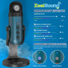 Picture of ZealSound USB Condenser Microphone,Computer PC Gaming Mic,Plug&Play Microphones for PS 4&5.Monitor Adjust&Volume Control,Mic Gain Control,Mute Button for TikTok,YouTube Podcast on Mac&Windows(Teal)