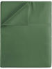 Picture of Full Size Flat Bed Sheet - Hotel Luxury Single Flat Sheet Only - Wrinkle Free & Fade Resistant Flat Sheet - Extra Soft, Breathable Bedding for Women, Men, Kids & Teens - Emerald Green Flat Sheet Only