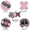 Picture of APEXUP Weighted Vest Men 15lbs Weights with Reflective Stripe, Weighted vest for Women Workout Equipment for Strength Training Running (Pastel Pink)