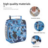 Picture of AYEANY Lunch box Lunch bag for men women Lunchbox Lunch bags Insulated Lunch bag Lunch box cooler (Blue camo)