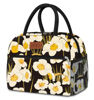 Picture of Coobiiya Lunch Bag Women, Daffodil Lunch Bag for Women Adult, Small Leakproof Cute Lunch Box Tote Large Capacity Reusable Insulated Cooler Lunch Container for Work/Office