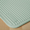 Picture of KitchenAid Ribbed Soft Silicone Pot Holder Set, Pistachio 7"x9"
