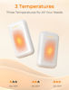Picture of Jerritte Electric Hand Warmers Rechargeable 2 Pack, Rechargeable Hand Warmer, 16 Hrs Portable Hand Warmer for Outdoor Camping Hunting Golf Accessories, Gifts for Women Men White
