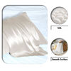 Picture of Mulberry Silk Pillow Cases for Hair and Skin King Size Silk Pillowcase with Zipper Soft Breathable Smooth Cooling Satin Silk Pillow Covers for Sleeping (Beige,20"X 36",1Pcs)
